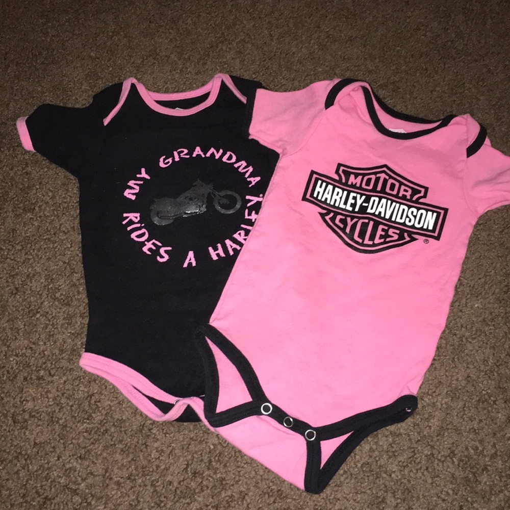 Harley Davidson onesies